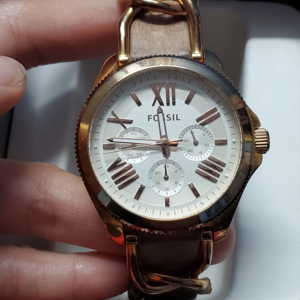 Fossil Watch, Rose Gold watch